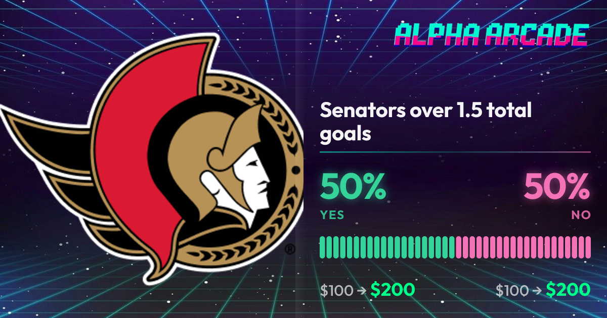 YES 50% / NO 50%