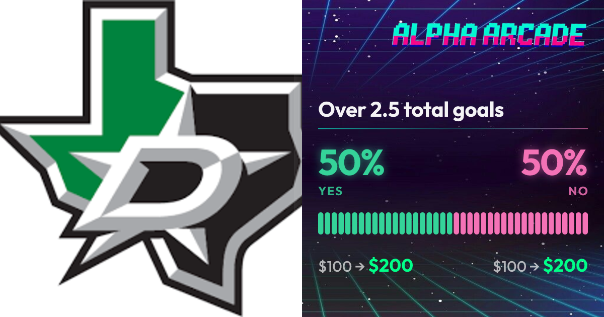 YES 50% / NO 50%