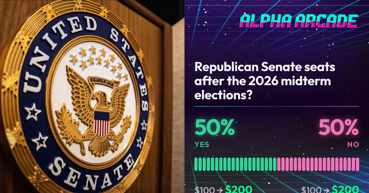YES 50% / NO 50%