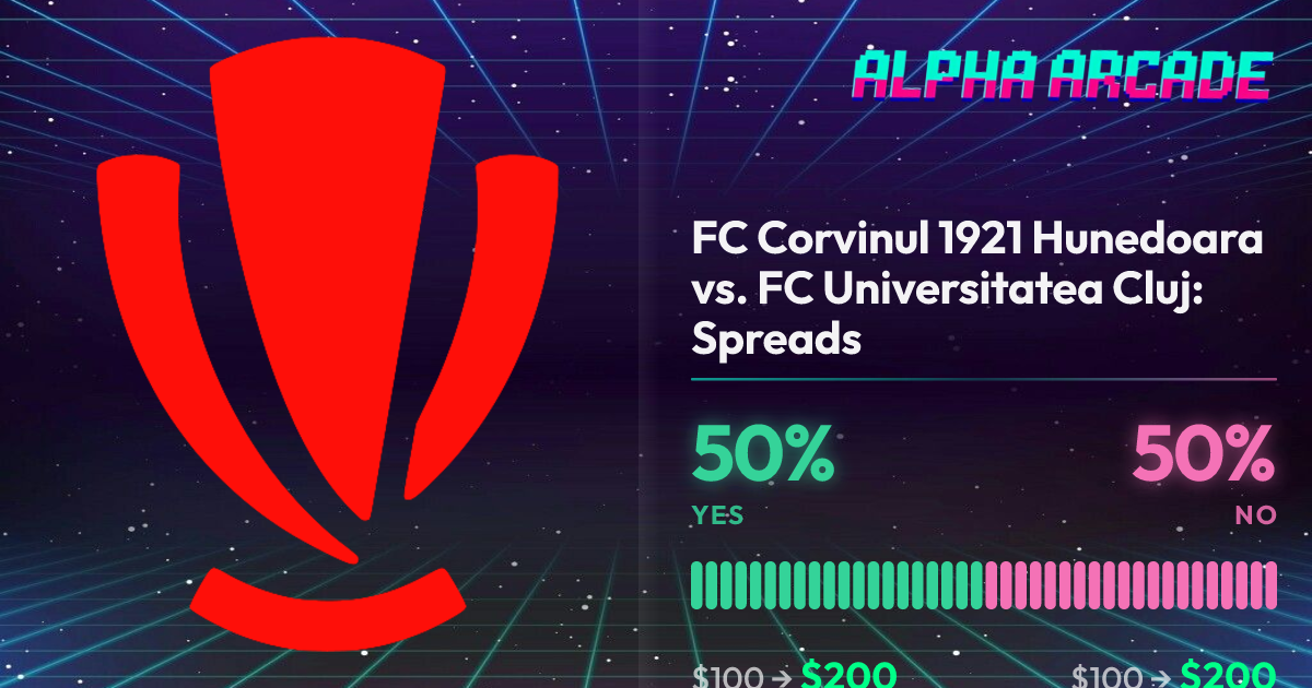 YES 50% / NO 50%