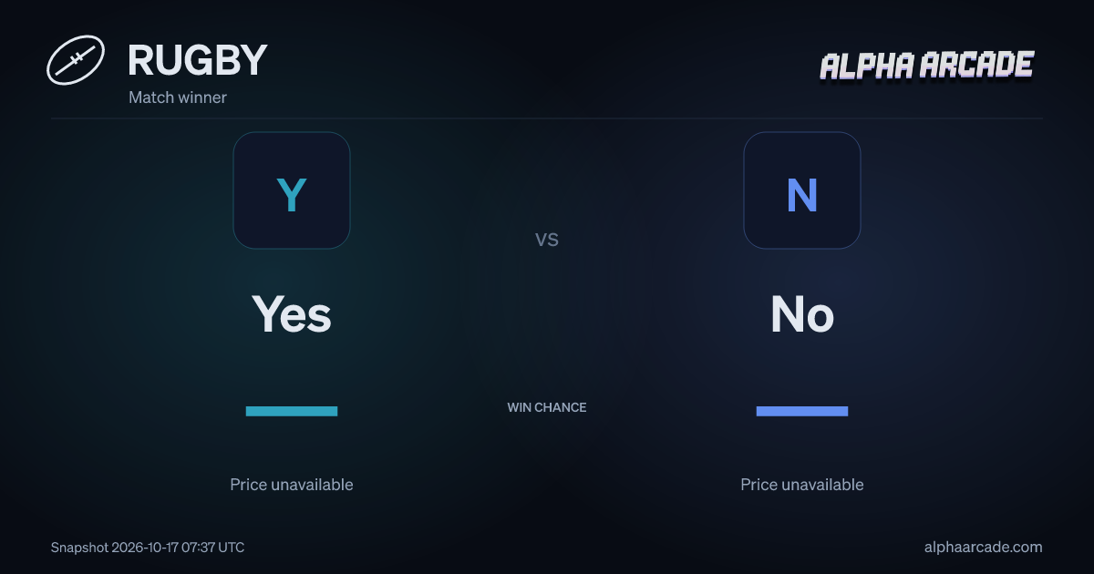 RUGBY: Yes — / No —