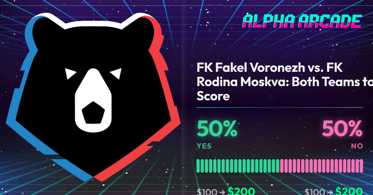 YES 50% / NO 50%