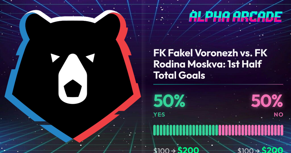 YES 50% / NO 50%