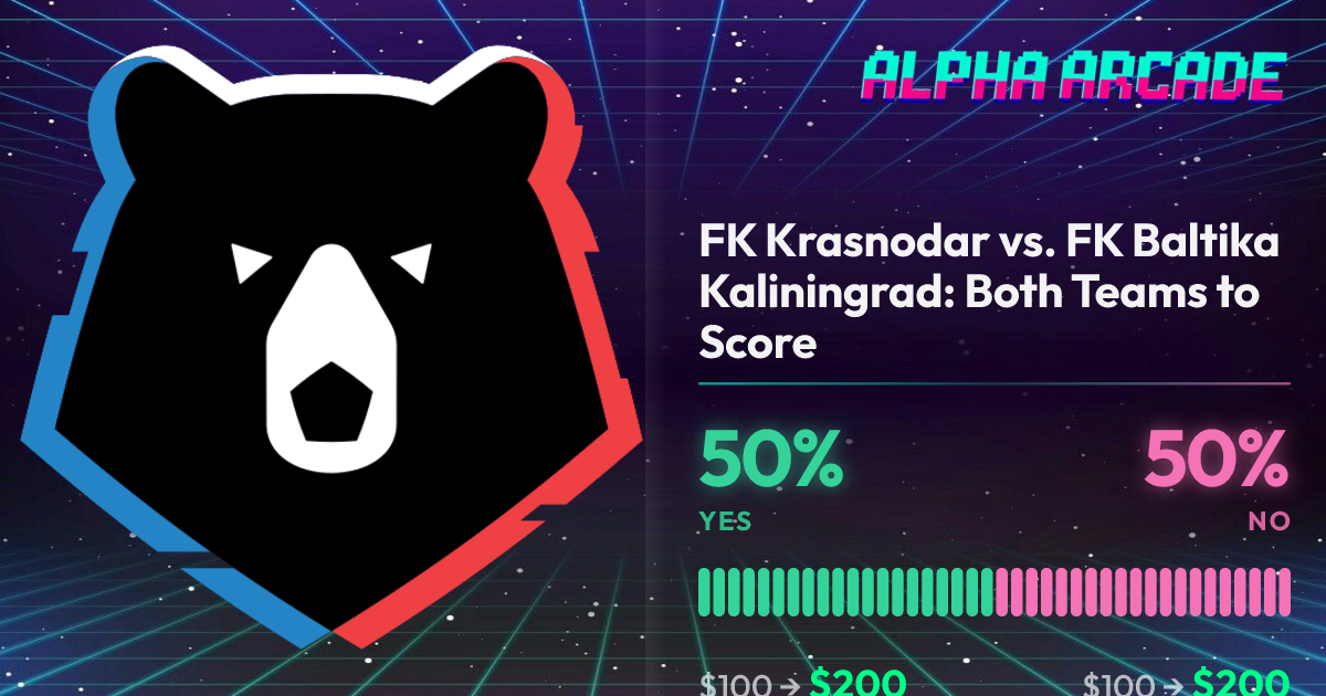 YES 50% / NO 50%