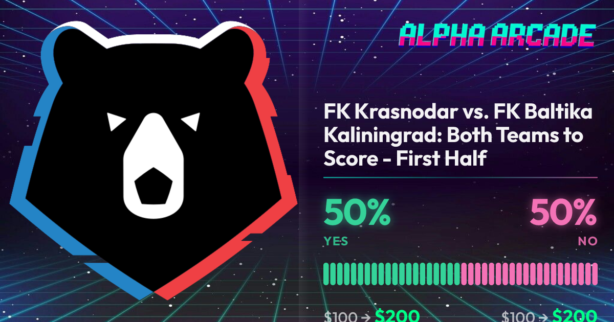 YES 50% / NO 50%