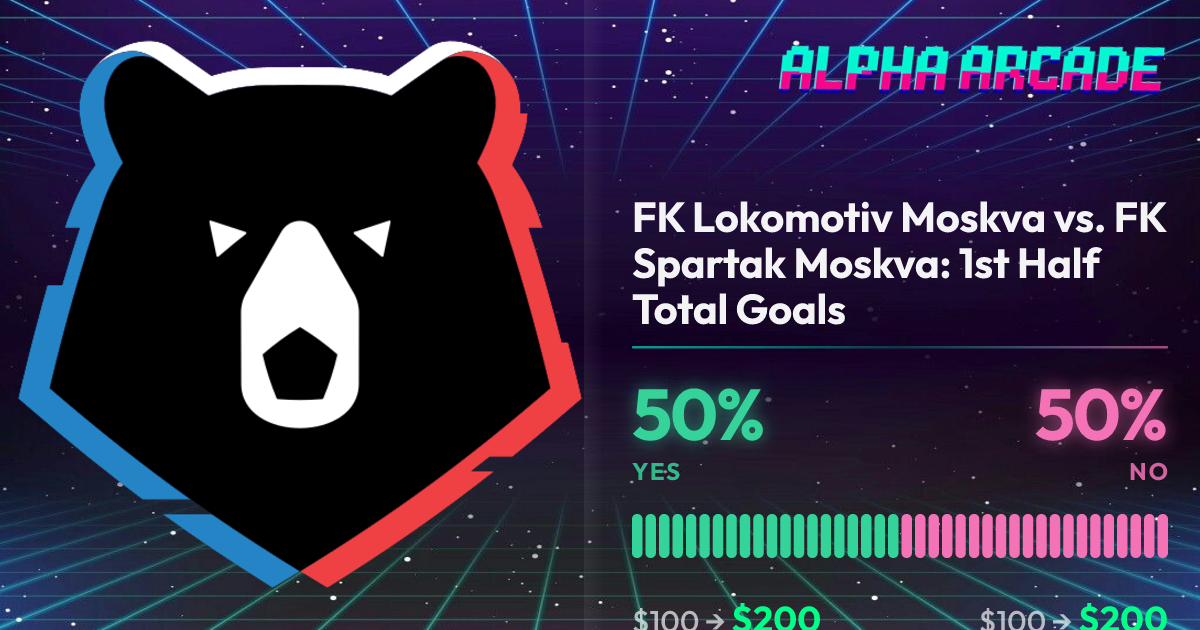 YES 50% / NO 50%