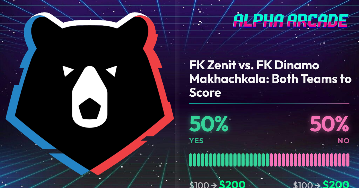 YES 50% / NO 50%