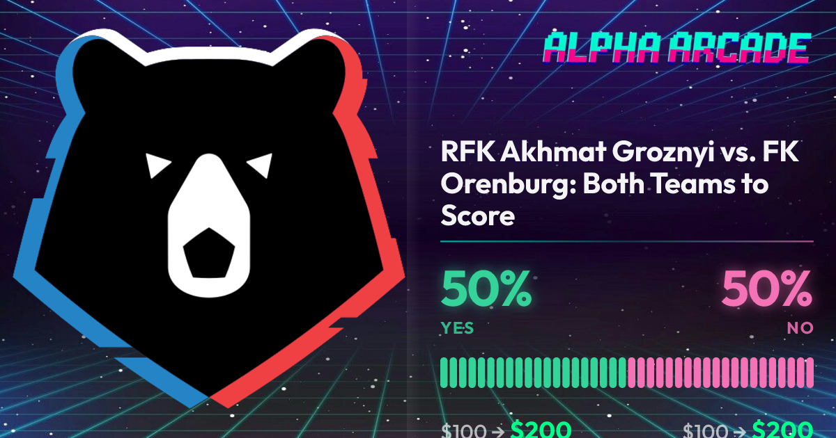 YES 50% / NO 50%