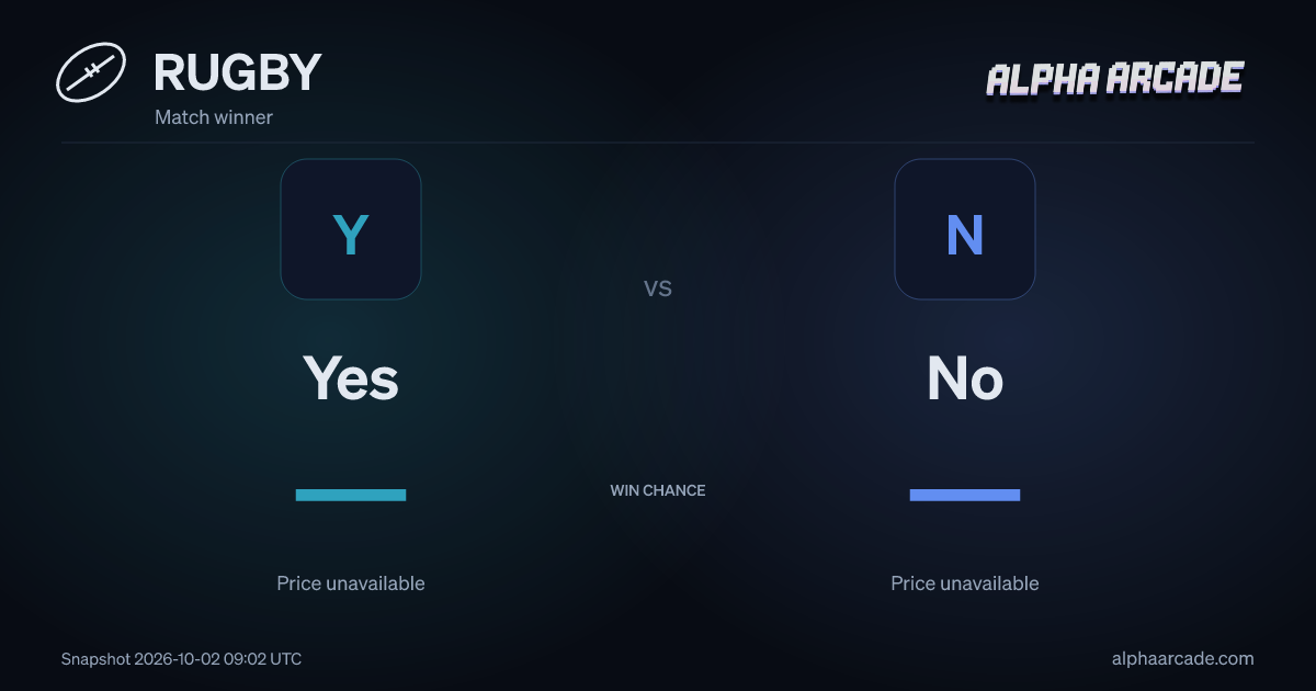 RUGBY: Yes — / No —