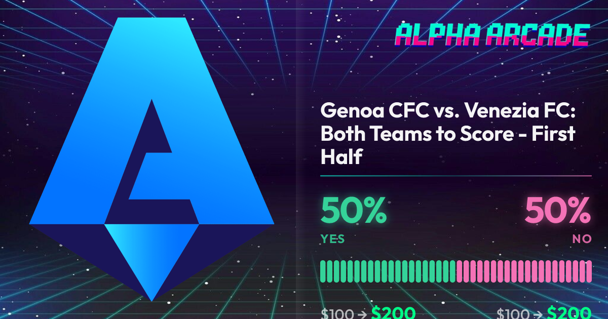 YES 50% / NO 50%