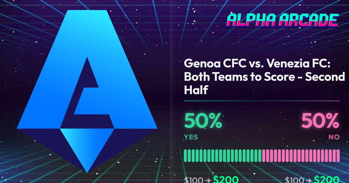 YES 50% / NO 50%