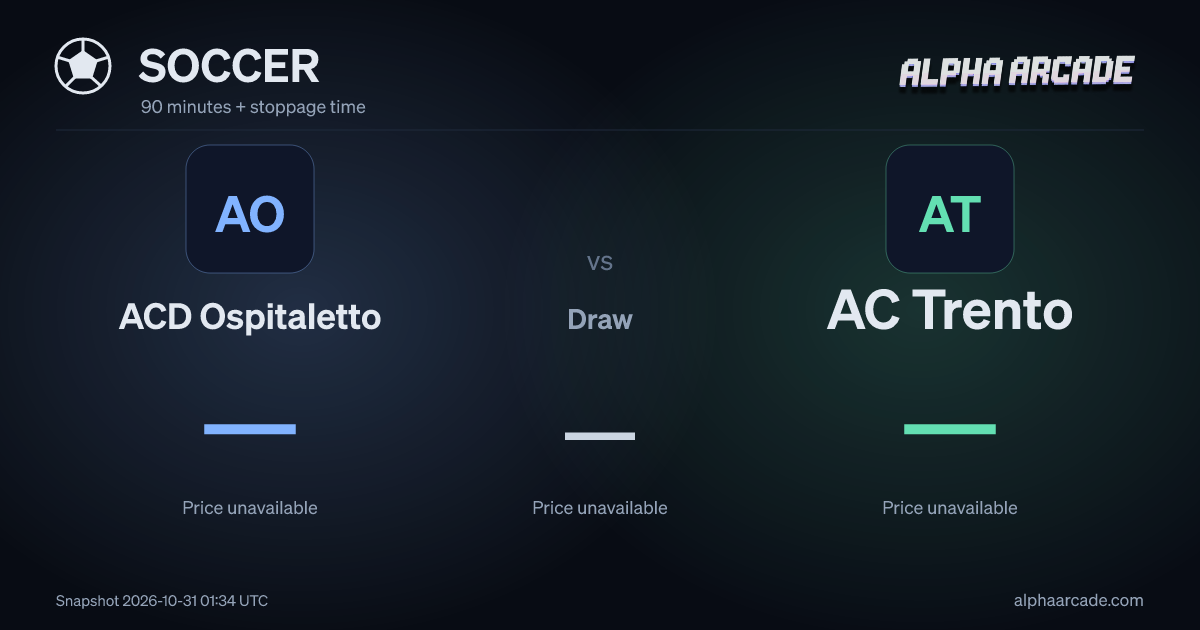 SOCCER: ACD Ospitaletto — / Draw — / AC Trento —