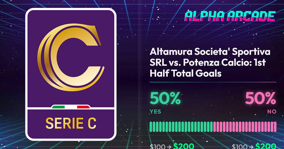 YES 50% / NO 50%