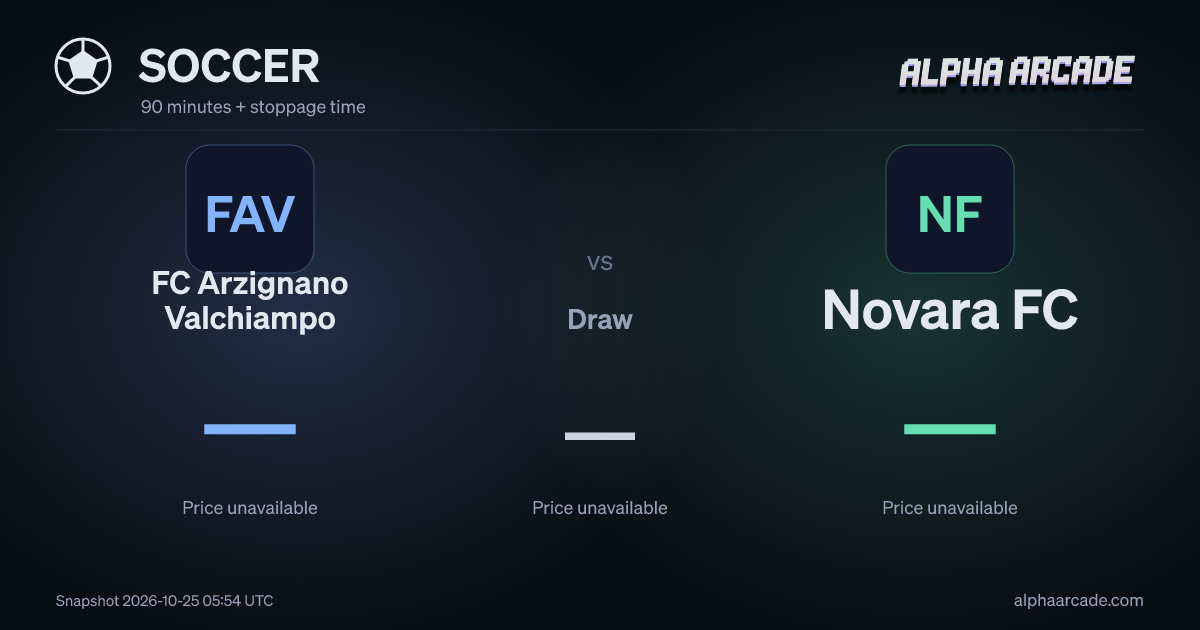SOCCER: FC Arzignano Valchiampo — / Draw — / Novara FC —