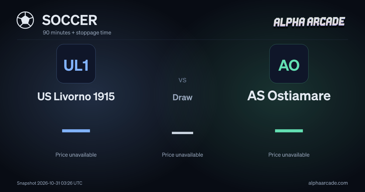 SOCCER: US Livorno 1915 — / Draw — / AS Ostiamare —