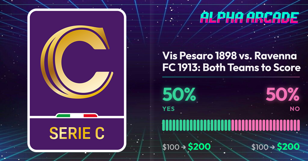 YES 50% / NO 50%