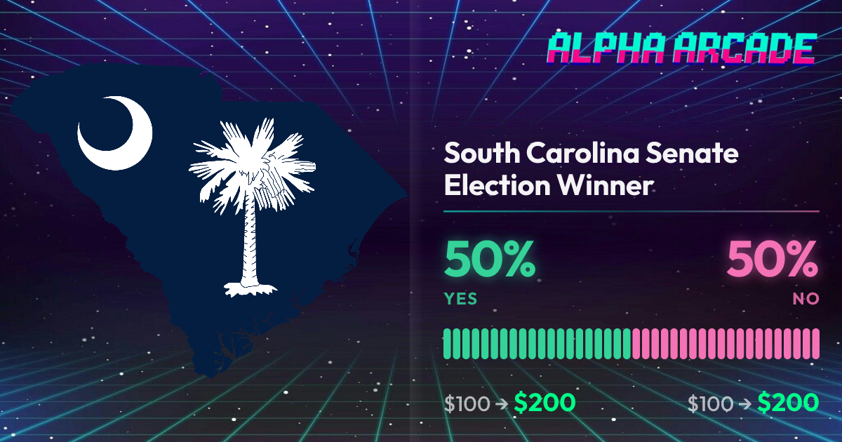 YES 50% / NO 50%