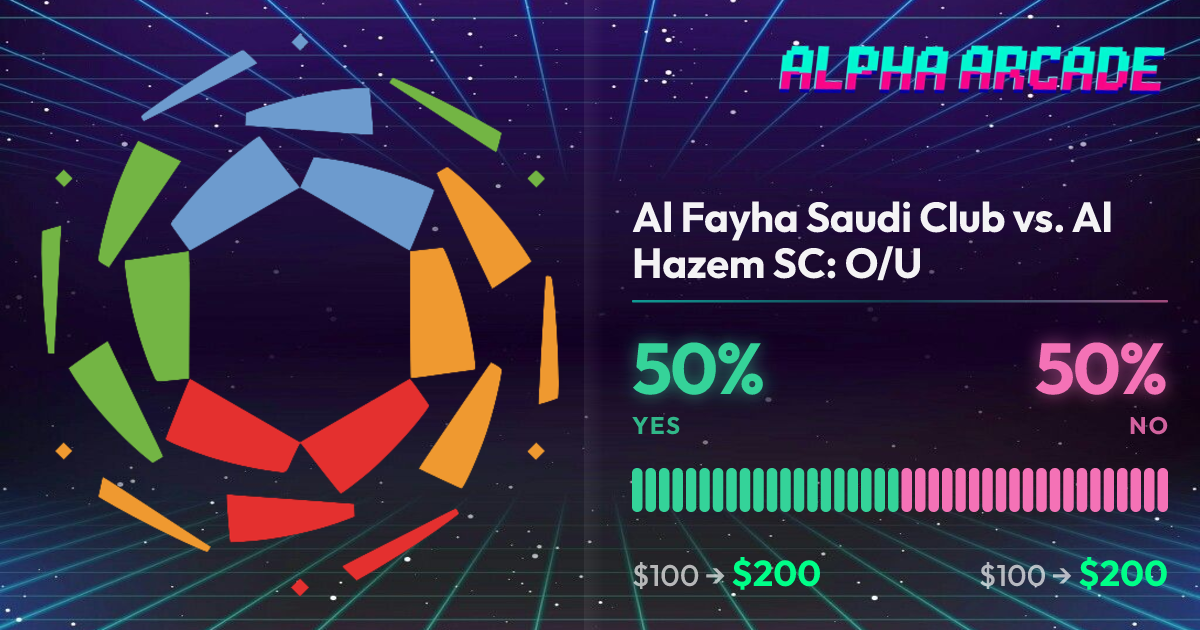 YES 50% / NO 50%
