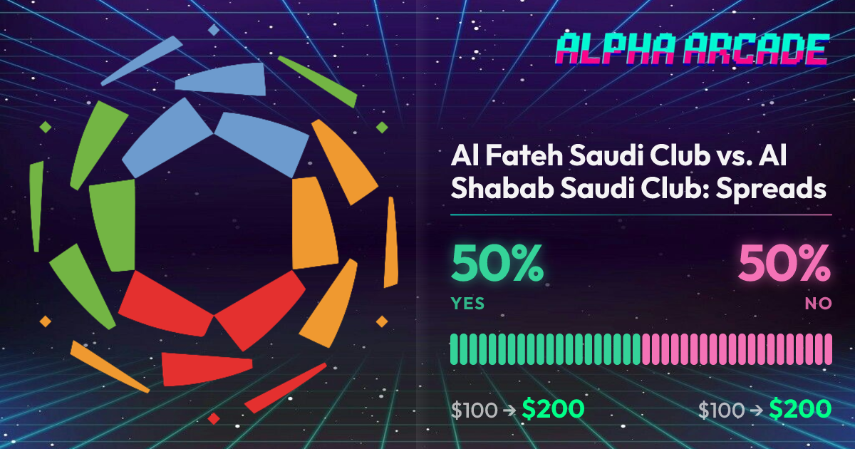 YES 50% / NO 50%