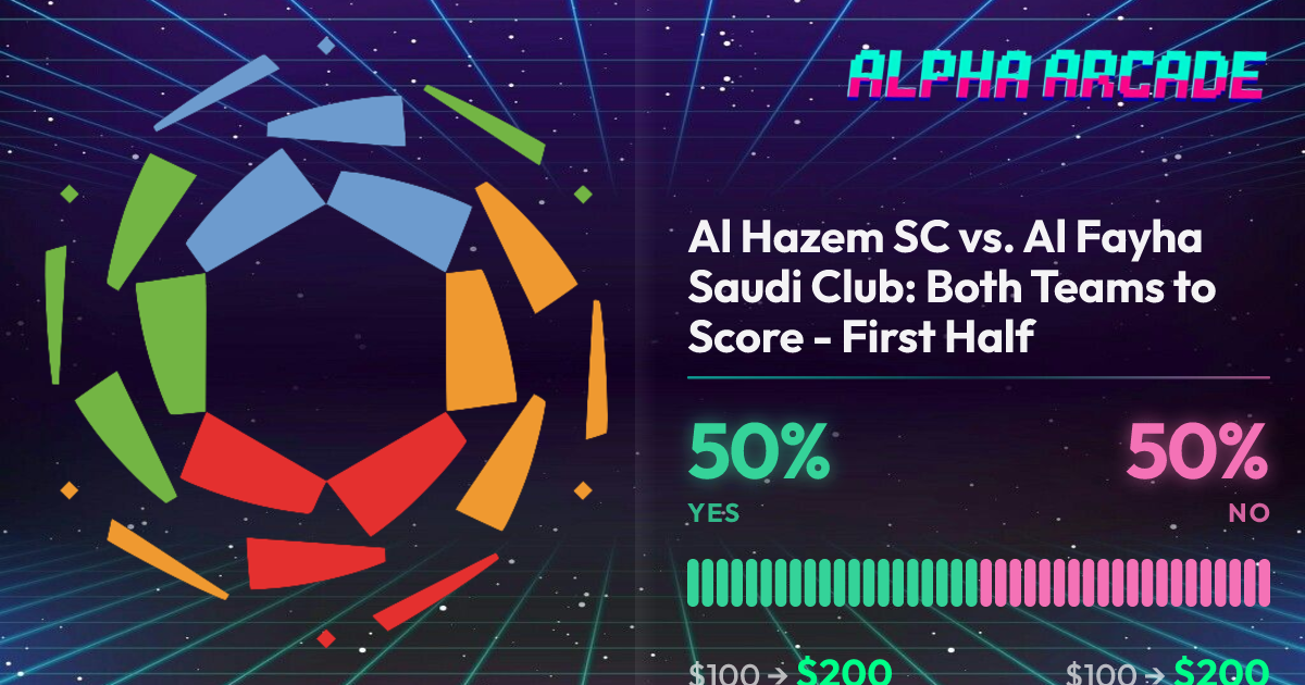 YES 50% / NO 50%