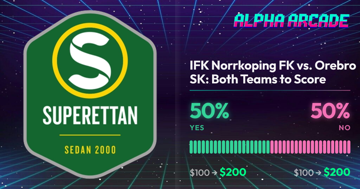 YES 50% / NO 50%