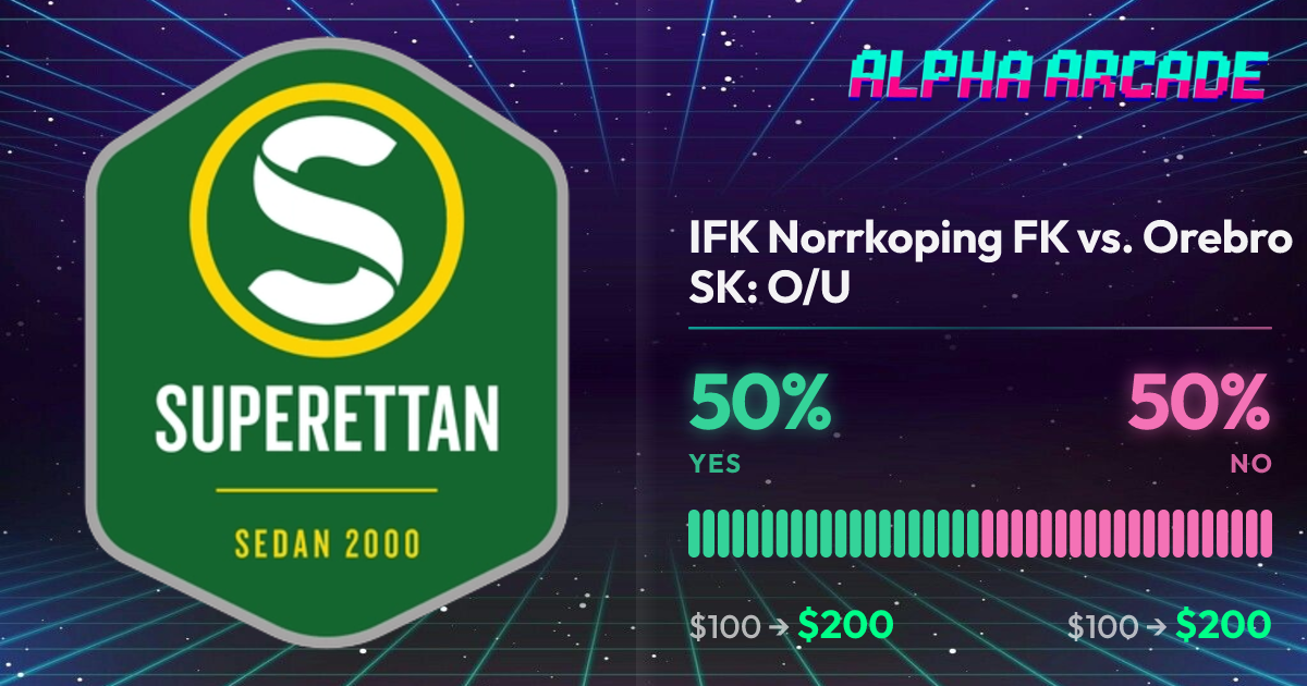 YES 50% / NO 50%