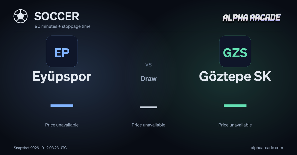 SOCCER: Eyüpspor — / Draw — / Göztepe SK —