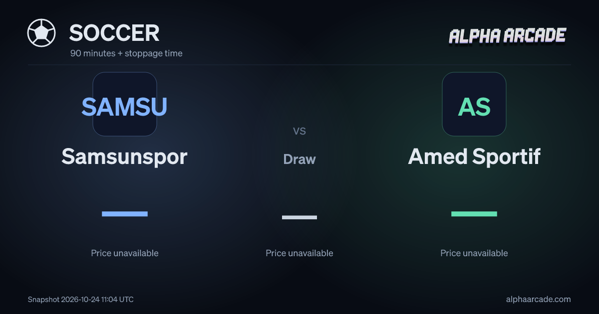 SOCCER: Samsunspor — / Draw — / Amed Sportif —