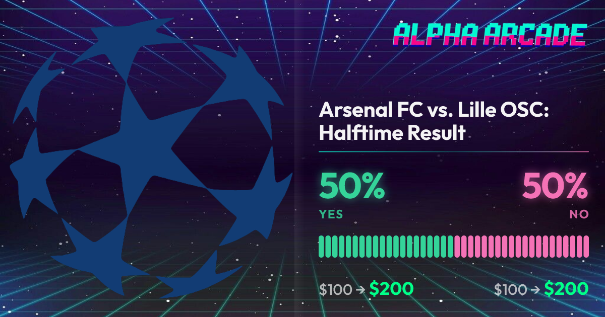 YES 50% / NO 50%