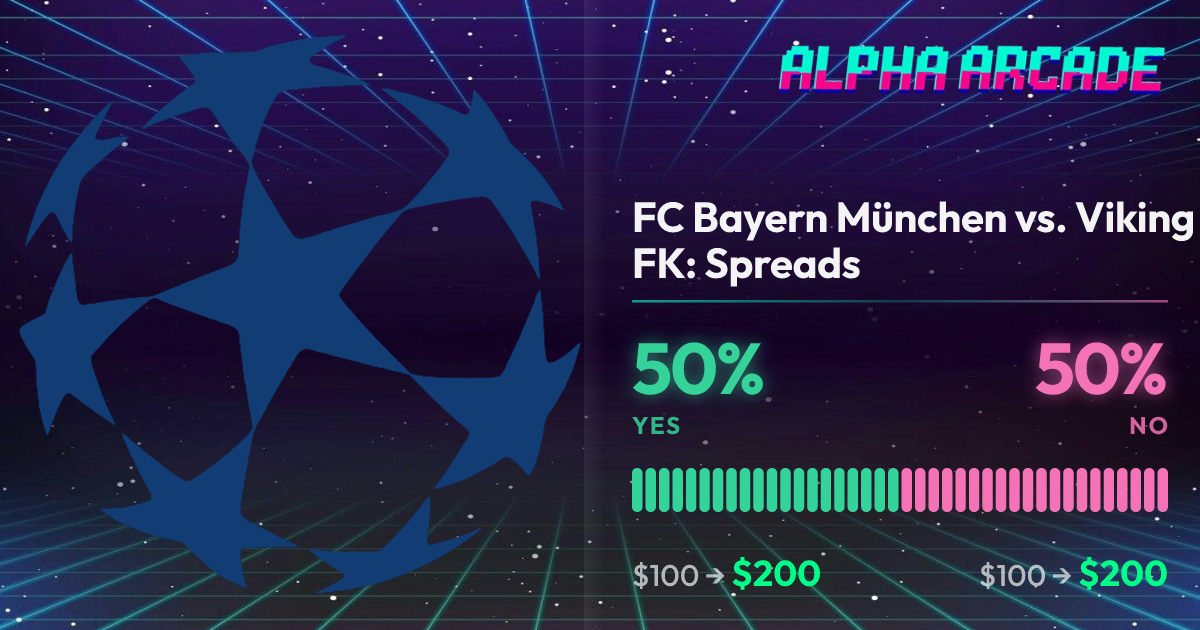 YES 50% / NO 50%