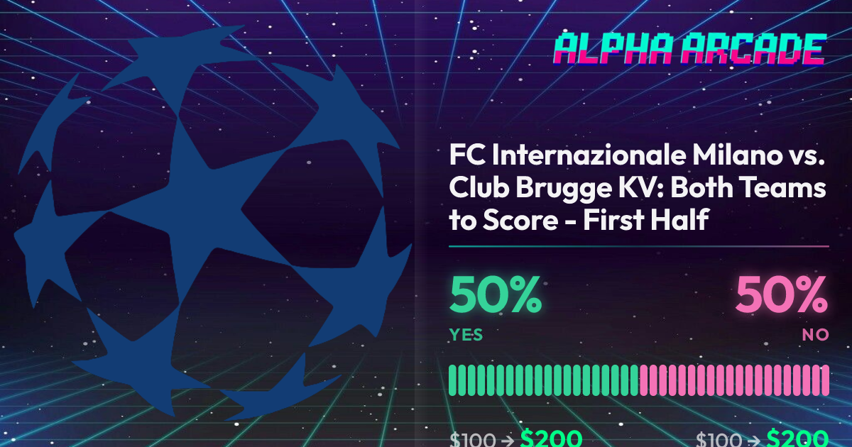 YES 50% / NO 50%