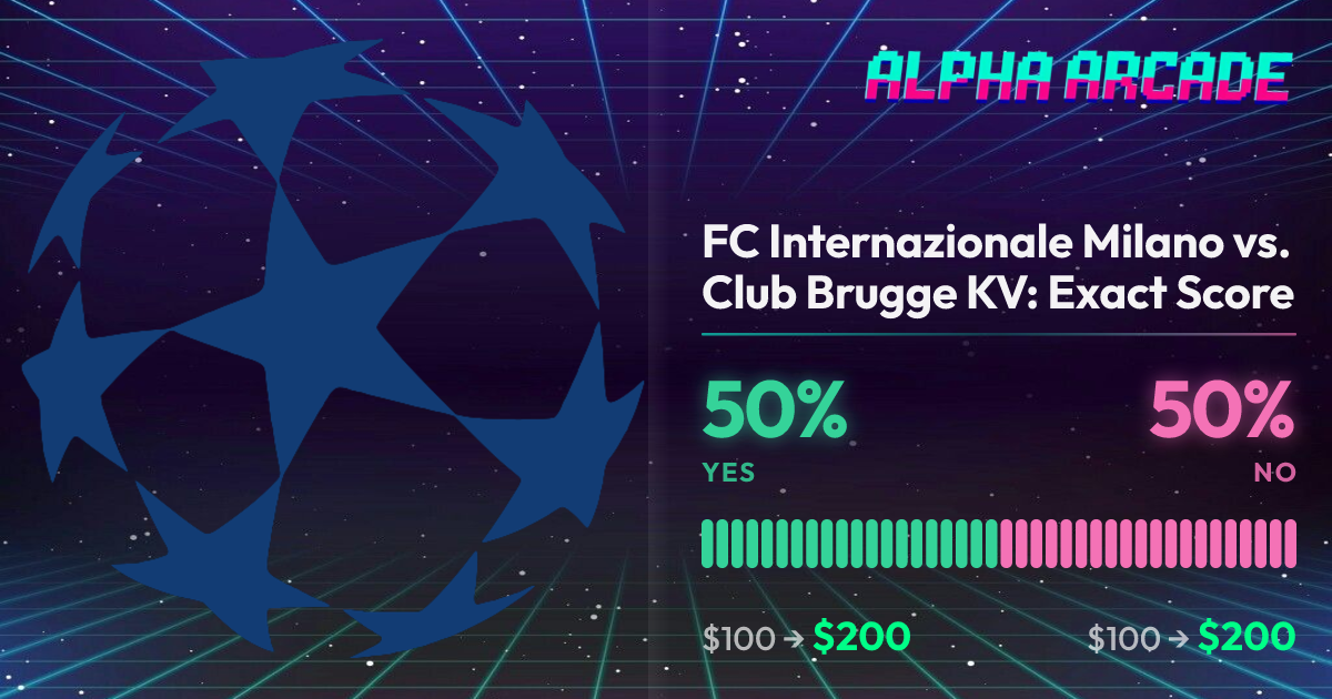 YES 50% / NO 50%