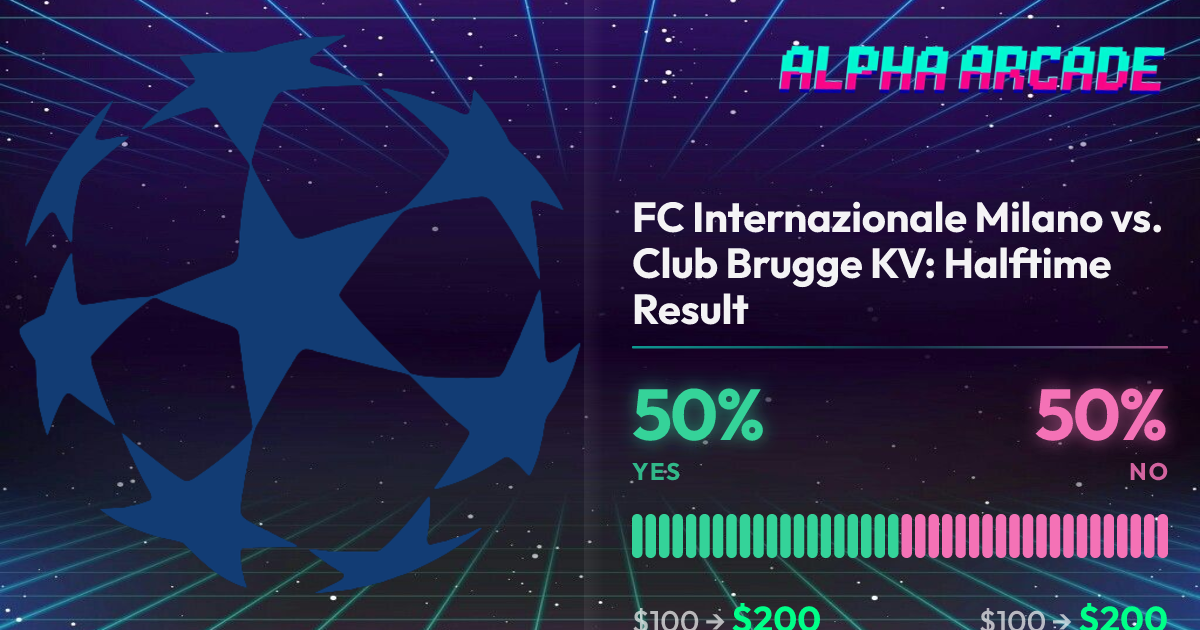 YES 50% / NO 50%