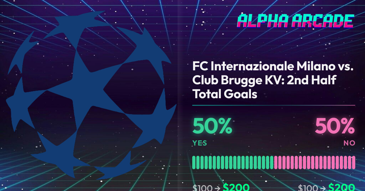 YES 50% / NO 50%