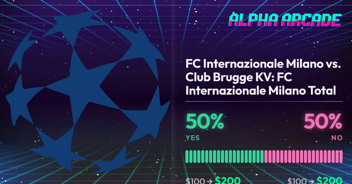 YES 50% / NO 50%