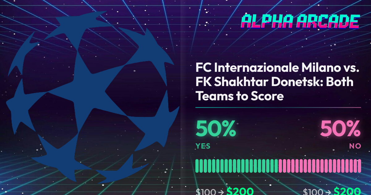 YES 50% / NO 50%
