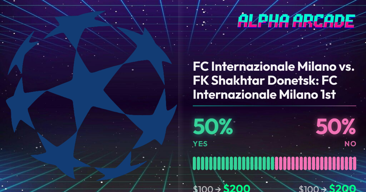 YES 50% / NO 50%