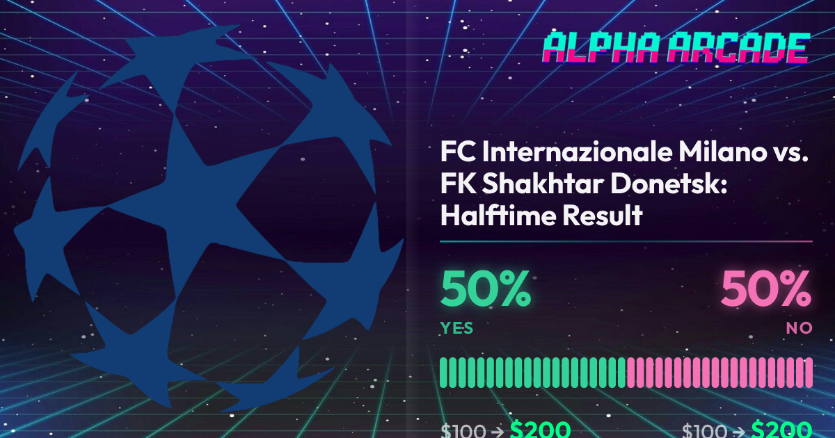 YES 50% / NO 50%