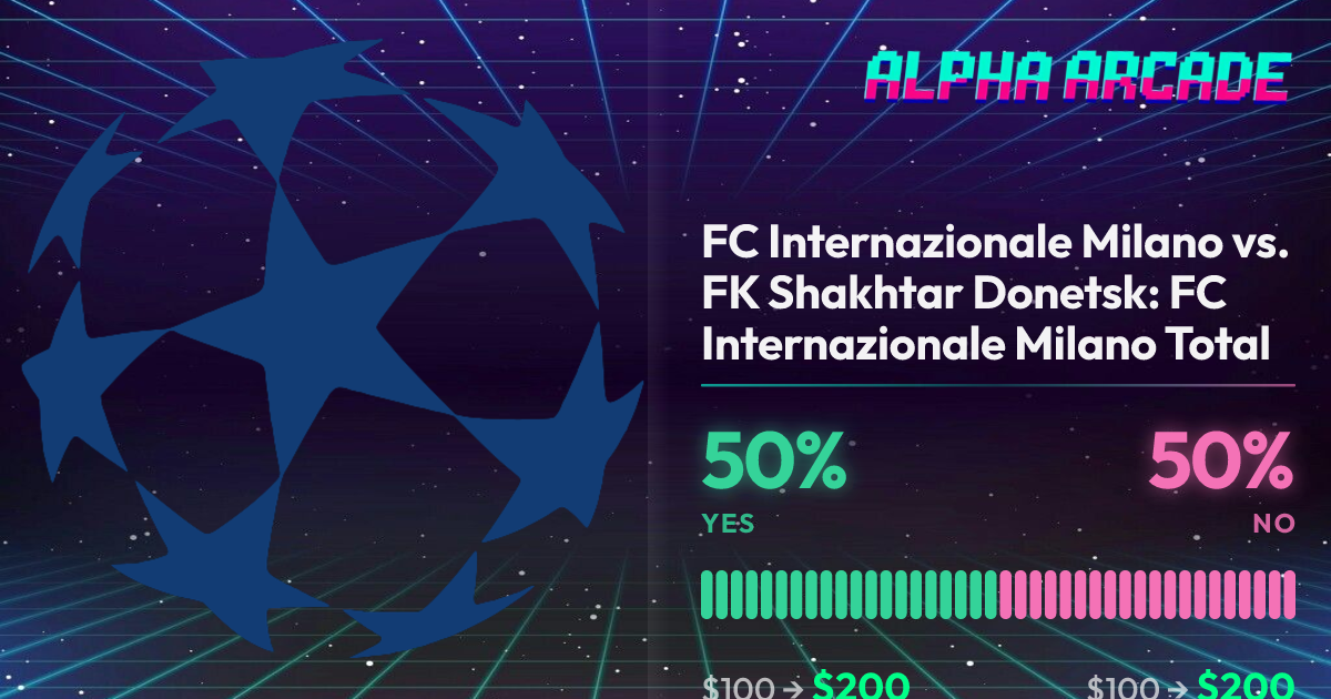 YES 50% / NO 50%
