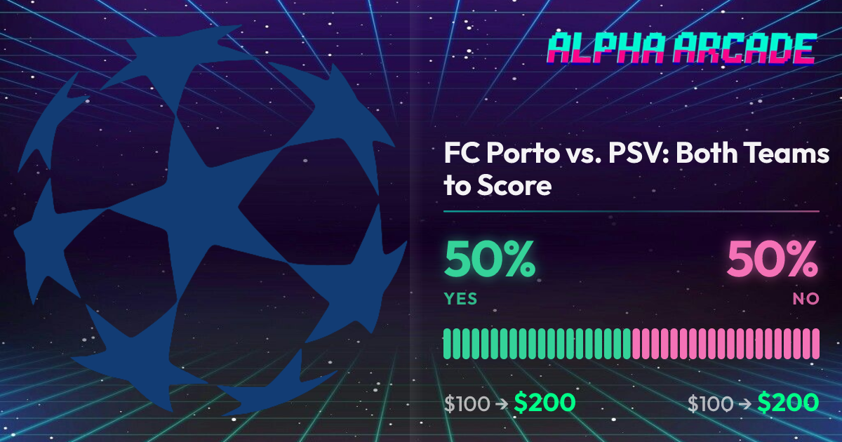 YES 50% / NO 50%