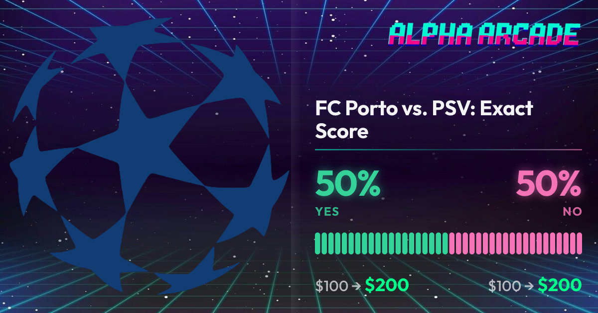 YES 50% / NO 50%