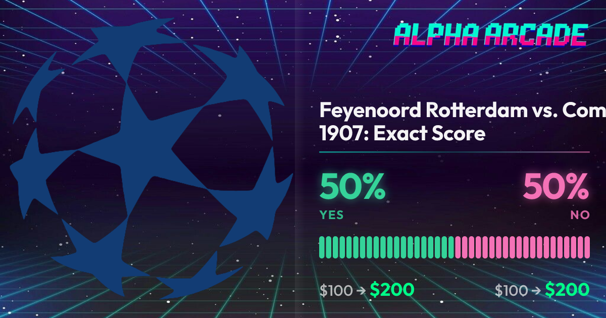YES 50% / NO 50%