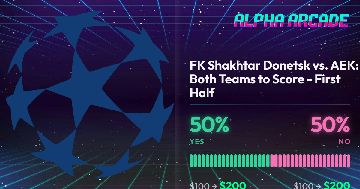 YES 50% / NO 50%