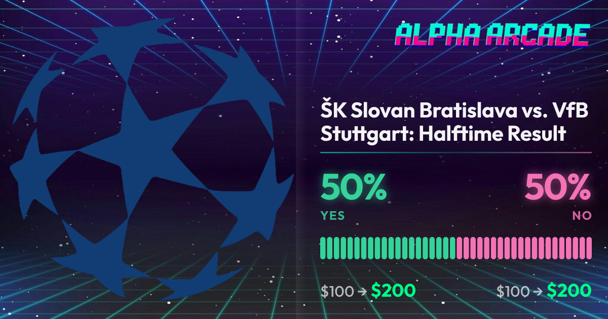 YES 50% / NO 50%
