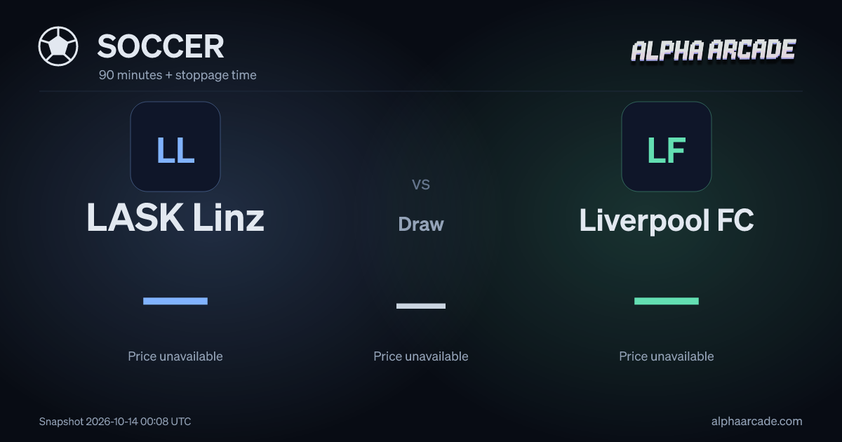 SOCCER: LASK Linz — / Draw — / Liverpool FC —