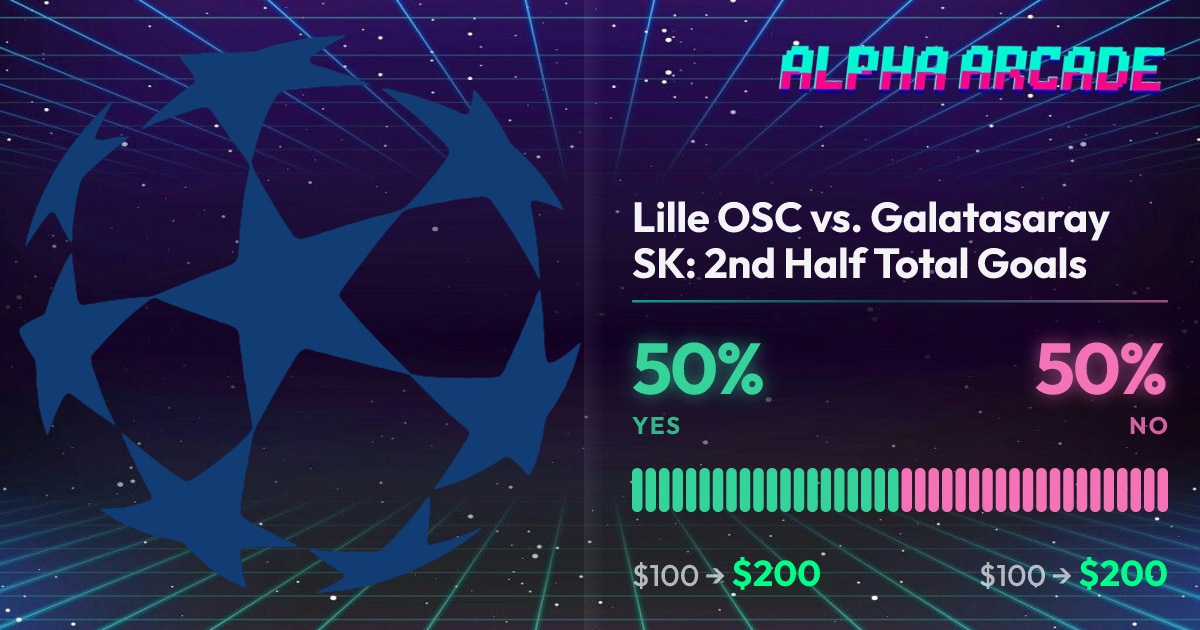 YES 50% / NO 50%