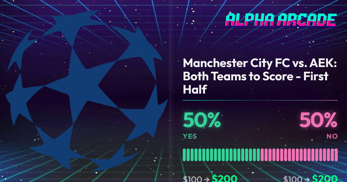 YES 50% / NO 50%
