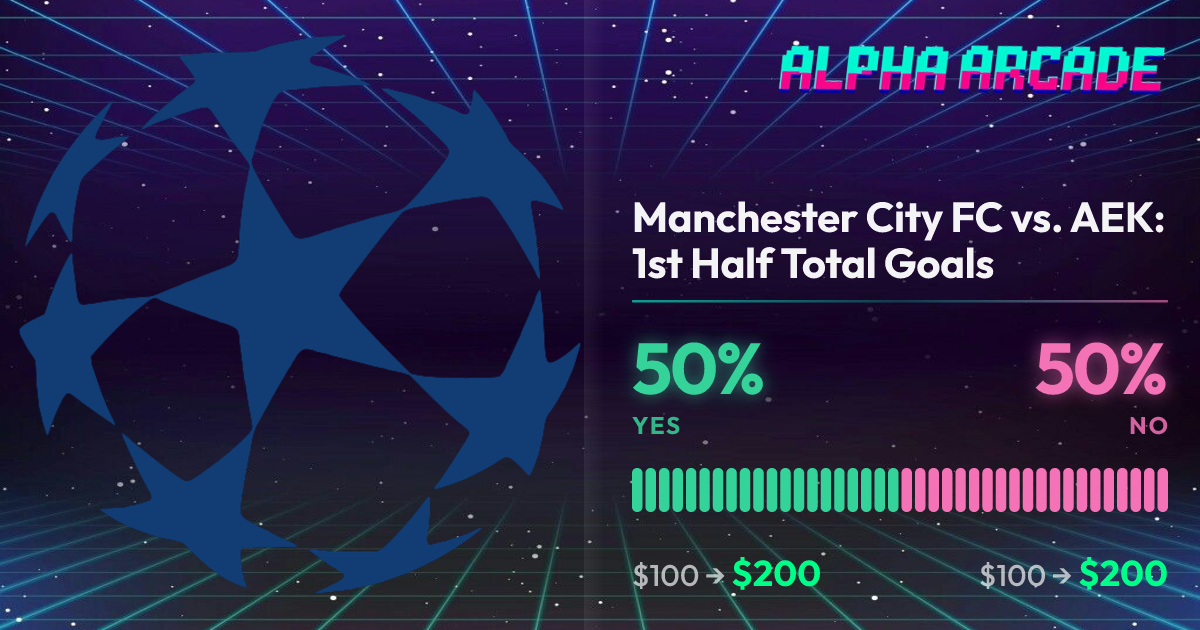 YES 50% / NO 50%