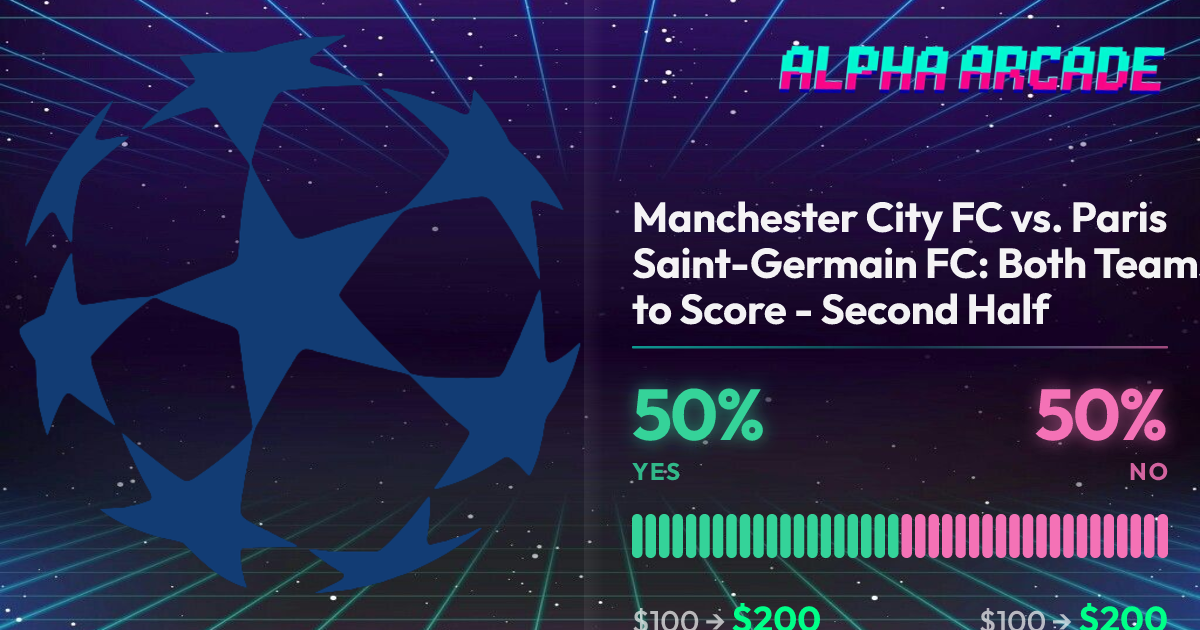 YES 50% / NO 50%