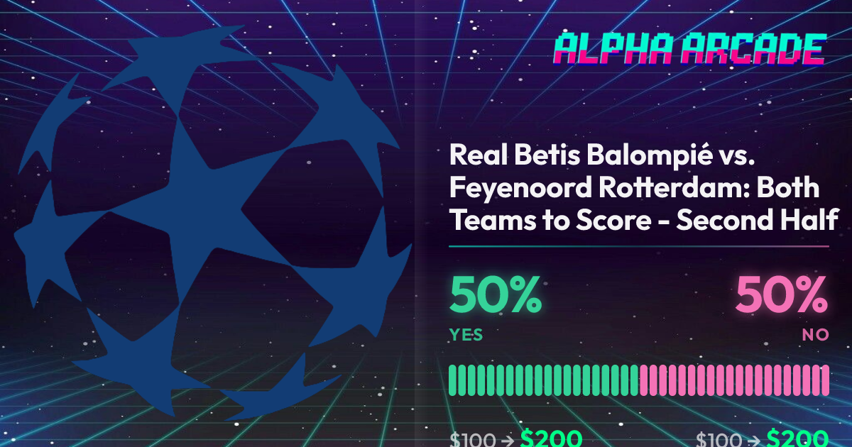 YES 50% / NO 50%